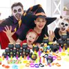 144 PCS Halloween Party Favors for Kids, 18 Pack Prefilled Small Plastic Witch Cauldron Halloween Toys in Bulk for Halloween Party School Classroom Prizes Trick or Treats Gifts