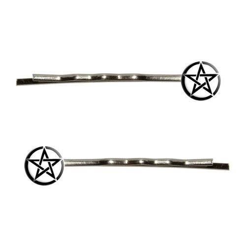 Pentagram Bobby Pins Barrettes Hair Styling Clips