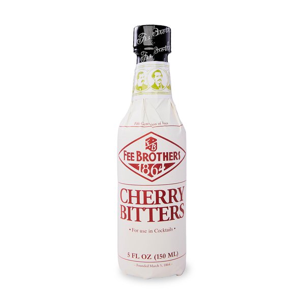 Fee Brothers Cherry Cocktail Bitters - Aromatic Cocktail Mixer, Gluten Free, Vegan-Friendly, 5 fl oz