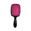 ALINEX Wet & Dry Vented Detangling Hair Brush - Hair brush for All type of Hairs with Black Pink Constrast -Hair Brush Man and Woman,Ultra-soft Tangles Hair Brush
