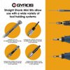 GYROS 12 PCS #80 Micro Drill Bit Set – Small Drill Bits for Jewelry, Plastic, Resin, & Soft Metal – High-Speed Steel Wire Gauge Mini Twist Drill Bit Set for Pin Vise Hand Drill & Rotary Tool