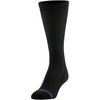 MediPeds womens Peds Crew With Non-binding Top Cushion 4 Pairs diabetic socks and shoe insoles, Black, Men s 6-9 Women 7-10 US