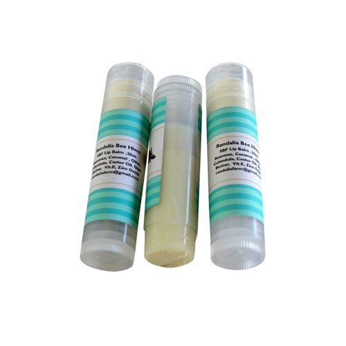 Set of 3 Lip Balm, Sunscreen, Zinc Oxide, Randalia Bee Hives