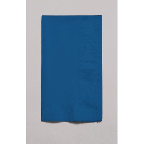 Creative Converting Touch of Color 100 Count 2-Ply Paper Dinner Napkins, Navy