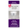 Revlon Top Coat Nail Polish, Quick Dry Nail Polish, Chip Resistant & Longwear Formula, High Shine Finish, Quick Dry Top Coat, Clear, 0.5 Fl Oz