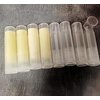BesYouSel 5ml Plastic Empty Lipstick Tubes Clear Lip Balm Containers Rotating Type Plastic Refill Lip Balm Tube with Cap,Pack of 50