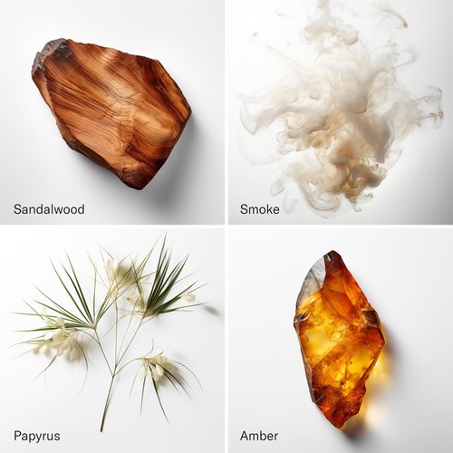 AromaTech Santal Aroma Essential Oil Blend, Aromatherapy with Patchouli and Cedarwood for Diffuser, Humidifier - 4 fl oz, 120 mL