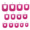 26 PCS Curve Shape Spill-Proof Finger Cover Nail Polish Varnish Protector Holder, Finger Cover Sticker Nail Polish Glue DIY Protector for Finger Nail Art
