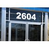 White - Storefront Address Numbers - 12" Tall - Custom Vinyl Decal - Die Cut Sticker - Business Glass Window