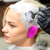 4 Pairs Silicone Ear Covers, Hair Dye Shield Ear Protectors, Reusable Ear Caps for Hair Salon Coloring Treatments and Home Shower Random Color