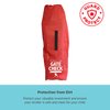J.L. Childress Gate Check Bag for Single Umbrella Strollers - Stroller Bag for Airplane - Gate Check Bag for Umbrella Strollers - Stroller Travel Bag for Airplane - Red