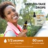 Vitamin D3 K2 USDA Organic Drops - Vitamin D3 10000 IU & K2 as MK-7 120mcg - Immune & Mood Support, Bone & Teeth Health - Sugar-Free Orange Flavor - Liquid Supplement - Made in USA - 2 FL OZ, 60 Days