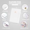 Clever Fox Planner 2nd Edition – Colorful Weekly & Monthly Goal Planner, Time Management & Productivity Organizer, Undated, A5 (White)