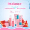 Aqualogica Radiance+ Oil-Free Moisturizer with Watermelon & Niacinamide for Deeply Nourished, Combination Skin, Oil-Free & Radiant Skin of Men & Women -100g