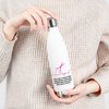Teegarb Letter Blanket Hilarious Hairapist Meaning Description Hairstyling Stylist Humorous Hairdressing Haircutting Fashion Salon 20oz Insulated Bottle 20oz