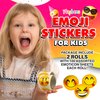 Playbees Emoticon Stickers - 2 Rolls - Kids' Party Favors, Game Prizes, Novelty Toys, Wall Decor, Scrapbooking, Girly Collections, Arts and Crafts