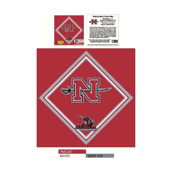 Nicholls State University Hi-Look Microfiber Lens Cleaning Cloth