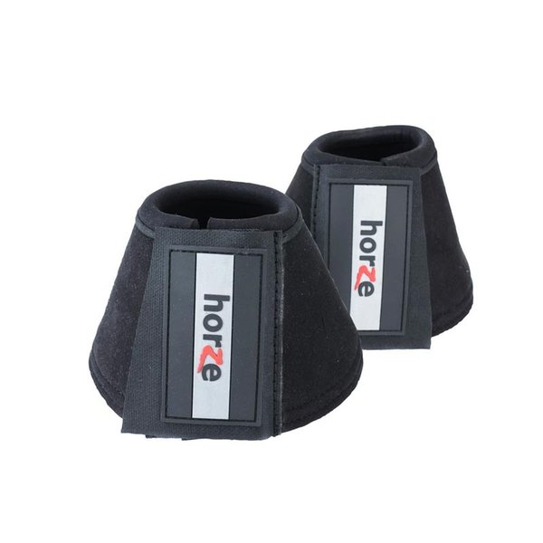 Horze All Purpose Bell Boots - Black - M