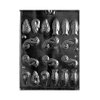 Small Fish Chocolate Candy Molds for Soap Chocolate bar mold Clear Plastic For Handmade Cookie Candy Molds for Chocolate