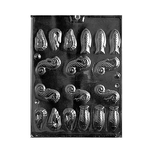 Small Fish Chocolate Candy Molds for Soap Chocolate bar mold Clear Plastic For Handmade Cookie Candy Molds for Chocolate