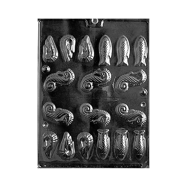 Small Fish Chocolate Candy Molds for Soap Chocolate bar mold Clear Plastic For Handmade Cookie Candy Molds for Chocolate