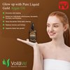 VoilaVe USDA and ECOCERT 100% Pure Organic Moroccan Argan Oil for Skin, Nails & Hair Growth, Anti-Aging Face Moisturizer, Cold Pressed, Hair Moisturizer, Rich in Vitamin E, As Seen On TV - 4 fl oz