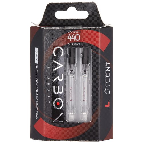 LSTYLE Carbon Dart Shafts: Spins - Clear 440 (Extra Extra Long)