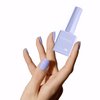 CANNI Lavender Purple Gel Nail Polish, 1Pcs Pastel Purple Gel Polish Light Purple Color Nail Polish Gel High Gloss Soak Off U V Gel Nail French Nail Manicure Salon DIY