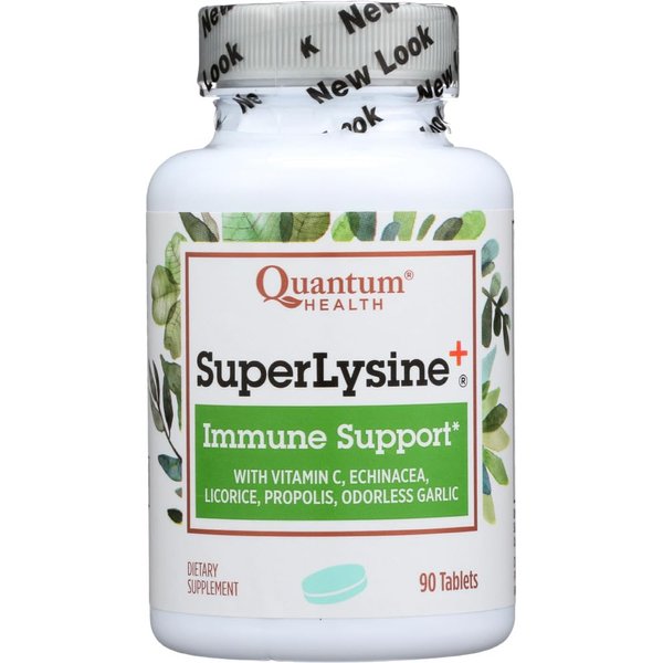 Quantum Super Lysine Plus Immune System Dietary Supplement Tablets - 90 Ea