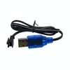 Blomiky 2 Pack 3.7V USB Charger Cable with SM-2P Plug Connector for Mini RC Amphibious Stunt Car Boat Trucks 3.7V Li-ion and Li-Po Battery / 3.7V USB 2