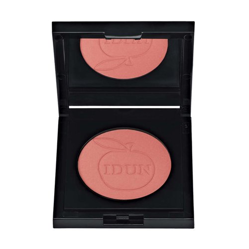IDUN Minerals Mineral Blush - Pressed Powder - Glides On Smoothly - Offering Intense Color Payoff And Naturally Healthy Skin - Smultron - 0.18 Oz, Peach Pink, (I0096081)