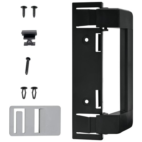 Ytpoools 1 Pack 3316882900 RV Refrigerator Door Handle Holder Grip Black Hardware, Compatible with 3316882.900 S,Std Dr Handle Combo-6/8 Amii DM2672, DM2682, DM2872, DM2882 with Airing Cards