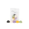 NORI KONJAC SPONGE / 5 PACK MINI SPONGE/Bamboo charcoal, pure, green tea, turmeric, lavender/for all types of skin, Cleanses and exfolietes The skin/Skincare rutine