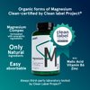 Puori Organic Magnesium Zinc Supplement - 300mg - 120 Vegan Capsules - High Absorption M3 Complex for Sleep, Immune Support, Energy, Muscle Recovery, Relaxation & Leg Cramps - Zinc & Vitamin B6