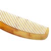 1pc Brown Natural Ox Horn Comb Of Hair No Static Health Care Hair Brush Hairdressing Comb For Hair Perfect for Gifting,Size2 Styling Tools and Appliances