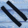Atimiaza 2 Pcs Elastic Bands for Wig, Lace Melting Band, Wig Band for Melting Lace, Melting Band for Lace Front, Melt Band for Lace Wigs, Edge Wrap to Lay Edges (Black, Pack of 2)