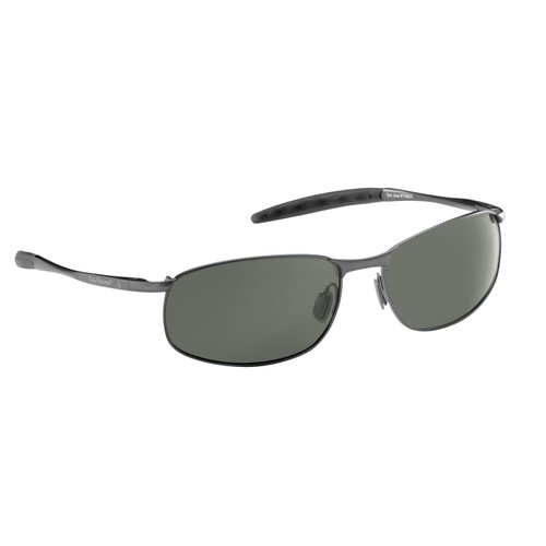 Flying Fisherman San Jose Polarized Sunglasses with AcuTint UV Blocker for Fishing and Outdoor Sports, Gunmetal Frames/Smoke Lenses