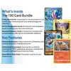 Pokemon: 100 Assorted Card Bundle - with Foils and 5 Ultra Rare (V, GX, EX) Variety - Official Pokemon TCG Deck Box Included