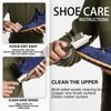 MAXIMILIAN Shoe Cleaner Kit. Brush with Extra 2 Erasers for Shoes & Boots. Horse Hair Shoe Brushes for Polishing, Cleaning & Buffing Leather Shoes - Boot Brush with Soft Bristles