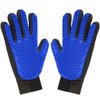 1 Pair Pet Grooming Glove,Gentle Deshedding Brush Glove Hair Remover Brush for Dogs,Cats & Horses with Long & Short Fur