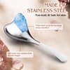 Running man Cryo Sticks -Unbreakable Stainless Steel and Special Design,Ice Globes -Facial Skin Care Tools for Women Face Eyes,Gua Sha Facial Tools -Tighten Skin Massage Tool,Cooling Spa Globes