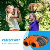 Best Toys for 4-9 Years Old Boys, VNVDFLM Binoculars Toys for Kids, 8x21 Compact Telescope Gifts for Children to Wildlife and Theater, Easter for Girls Age 3-8 (Orange)