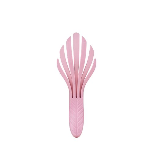 Wet Brush Go Green Curl Detangler Hair Brush- Pale Pink -Ultra-Soft IntelliFlex Detangling Bristles Glide Through Tangles with Ease - Great For Curly Hair-No Split Ends & Pain-Free for Wet or Dry Hair