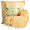 Natural Loofah Exfoliating Sponge (3 Pack) - Loofa Body Scrubber - Loofah Sponge - Loofah Exfoliating Body Scrubber - Organic Loofah - Shower Luffa Sponges - Exfoliating Loofah - Biodegradable Loofah