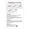 Valentines Temporary Tattoos Sticker 132 Pcs Valentines Day Decorations Tattoo Sets Cupid Heart Love Rose Bouquet Fake Tattoo Stickers for Lover Party Decorations Girls Women Favor Party Supplies (9 Sheets)