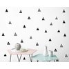 Mountain Wall Decals,8 Different Pattern,Removable Vinyl Wall Stickers for Baby Kids Boy Girl Bedroom Nursery Decor A16 (Black)