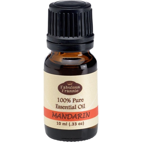 Fabulous Frannie Mandarin 100% Pure, Undiluted Essential Oil Therapeutic Grade - 10 ml. Great for Aromatherapy!