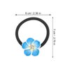 10pcs Elastic Hair Band for Girls Flower Elastic Hair Ties Elastic Hair Bands Widen Elastic Hair Ties Hair Accessories for Girls Small Hair Ties Elastic Hair Band for Ponytail