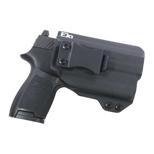 FDO Industries -Formerly Fierce Defender- IWB Kydex Holster Sig P320c w/Olight PL Mini 2 The Winter Warrior Series -Made in USA- (Black)