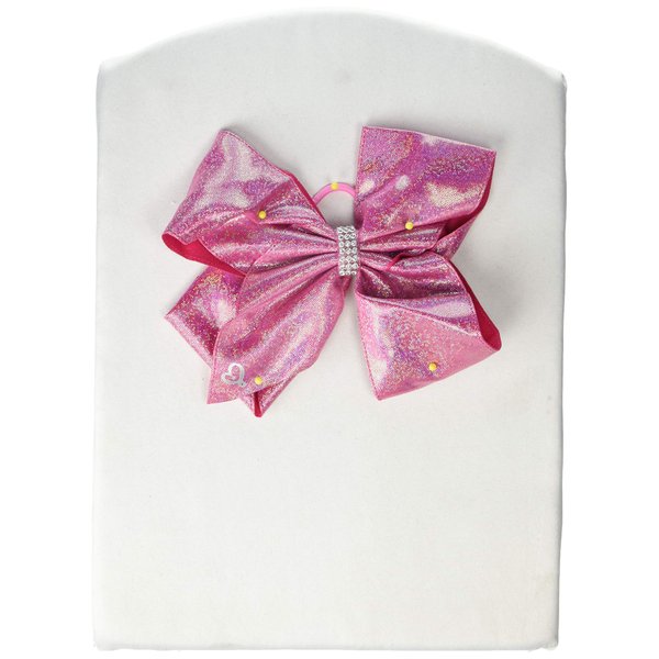 JoJo Siwa 11468218 Pink Glitter Hair Bow Pony Kids Accessory